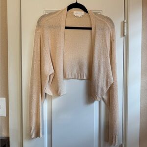 Anthropologie Cropped Cardigan Shrug